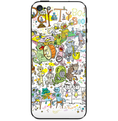 Party  Boom Boom! - Виниловые наклейки на iPhone 5 - купить в Москве, страница 43