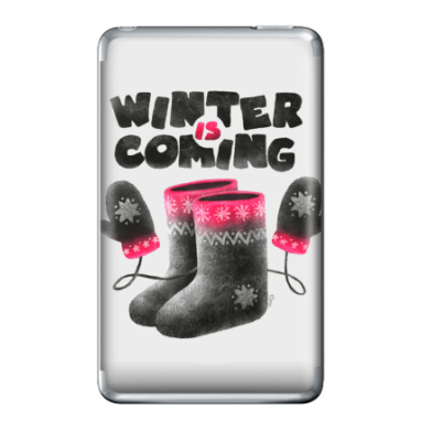 Зимняя уютная пара: валенки и варежки «Winter Is Coming» - Виниловые наклейки на iPod Classic, страница 24