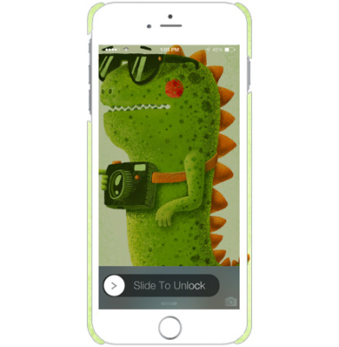 Dino touristo hipsto - Чехол матовый для iPhone 6 plus купить