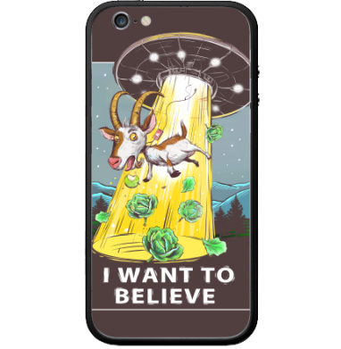 I want to believe - Виниловые наклейки на Бампер на iPhone 6 - купить в Москве, страница 13