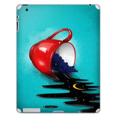 Чаша с ночным небом и звездами - Наклейки на iPad, страница 41
