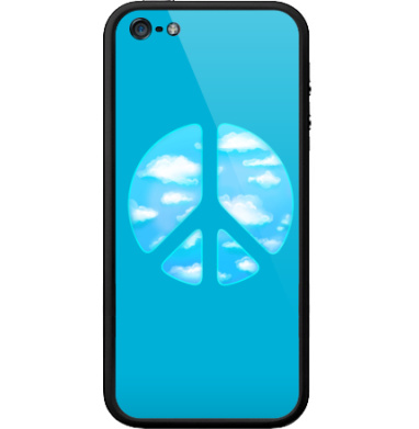 Мирное небо над головой – символ спокойствия - Бампер на iPhone 5, 5S, страница 32