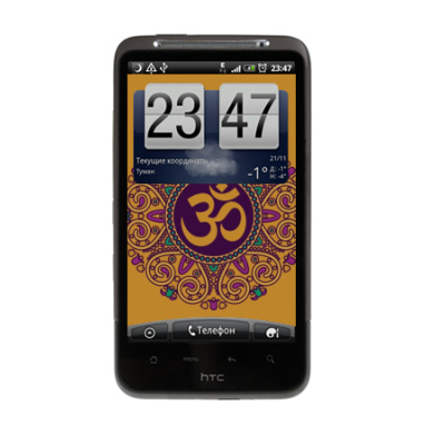 Декоративное панно с символом Ом и мандалой - Виниловые наклейки на HTC Desire HD - купить в Москве, страница 19