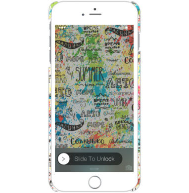 Яркий летний паттерн с динамичными кляксами - Чехол матовый для iPhone 6 plus купить, страница 16