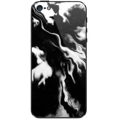 Абстрактная игра черного и белого цвета - Виниловые наклейки на iPhone 5 - купить в Москве, страница 28