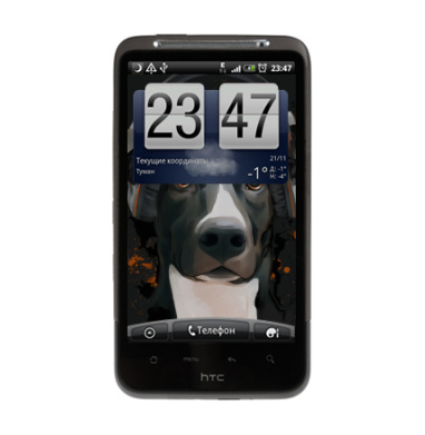 Пёс меломан - Виниловые наклейки на HTC Desire HD - купить в Москве, страница 16
