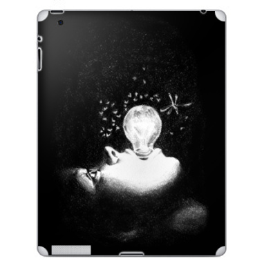 Человек с лампочкой: свет и тьма внутри - Наклейки на iPad, страница 31