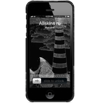 Маяк в штормовом освещении ночи - Чехол глянцевый для iPhone 5, 5S, 5SE купить, страница 10