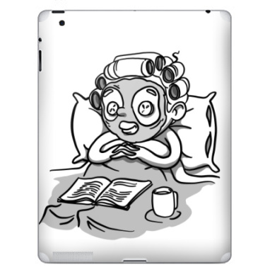 Веселый отдых с бигуди и маской лица - Наклейки на iPad, страница 19