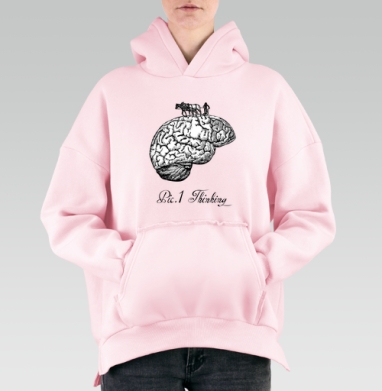 Сурреалистичная метафора мышления человека – Рис 1 Мышление - Hoodie Mjhigh Pink, утепленная, страница 6
