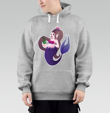 Аппетитная русалка-маг, Толстовка Mjhigh–Mel, утепленная