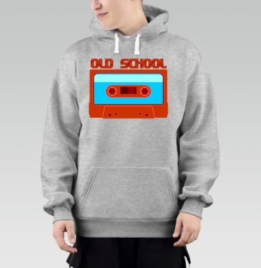 Яркая ретро аудиокассета OLD SCHOOL – стиль и ностальгия - Футболки от Игоря Пташинского
