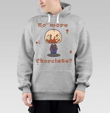 No more chokolate??? / Шоколада больше нет???, Толстовка Mjhigh–Mel, утепленная