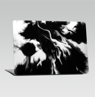 Абстрактная игра черного и белого цвета - Наклейки на 2010-2017 – Macbook Air, страница 28