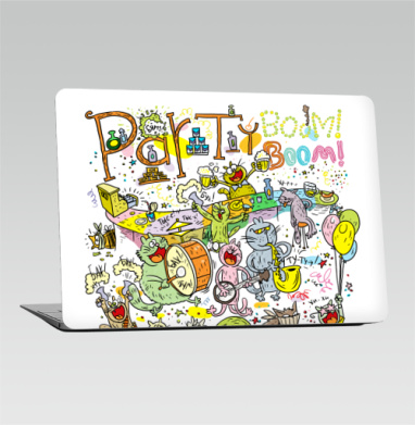 Party  Boom Boom! - Наклейки на 2010-2017 – Macbook Air, страница 40