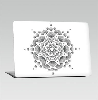 Стилизованный цветок - Наклейки на 2010-2017 – Macbook Air, страница 35