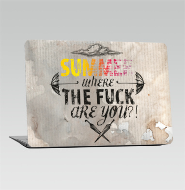 Summer is gone - Наклейки на 2010-2017 – Macbook Air, страница 38