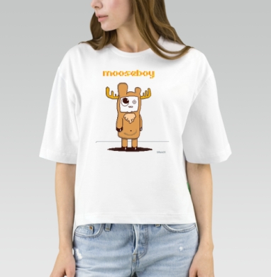 mooseboy / Мальчик-лось, Футболка женская оверсайз Mido