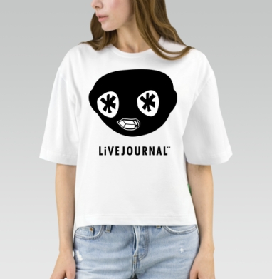 Логотип LiveJournal Живой Журнал ЖЖ - Магазин футболок kazan - Дизайнерские принты