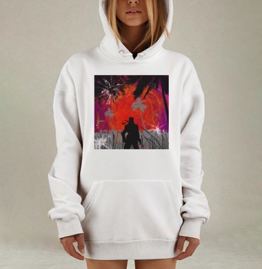 Вьетнамская война Ночь Сражение Герой, Hoodie Mjhigh Dig, оверсайз, утепленная