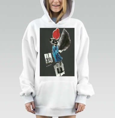 COOL / КУЛЬТ, Hoodie Mjhigh Dig, оверсайз, утепленная