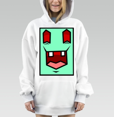 Happy ggg / Счастливый ggg, Hoodie Mjhigh Dig, оверсайз, утепленная