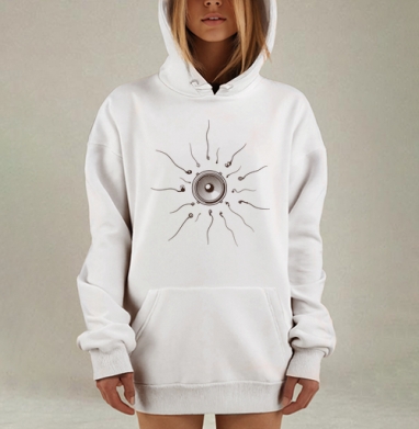 Музачатие, Hoodie Mjhigh Dig, оверсайз, утепленная