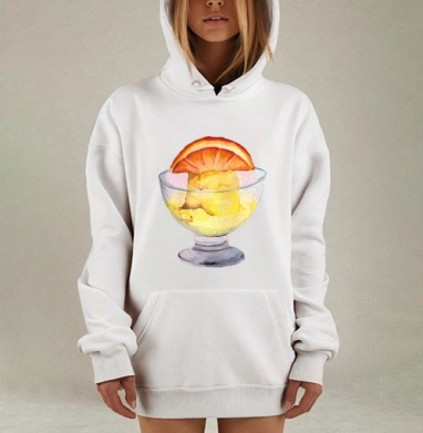 Т-апельсинка, Hoodie Mjhigh Dig, оверсайз, утепленная