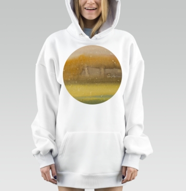 Уютная осень, Hoodie Mjhigh Dig, оверсайз, утепленная