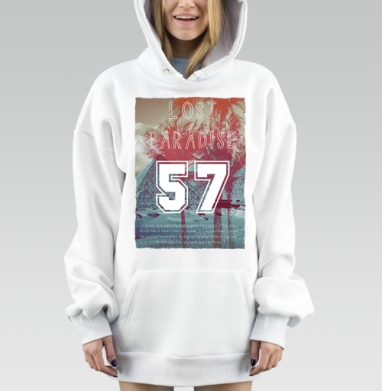 Затеряный Рай, Hoodie Mjhigh Dig, оверсайз, утепленная