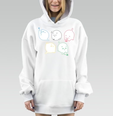 Cats games / Кошачьи игры, Hoodie Mjhigh Dig, оверсайз, утепленная