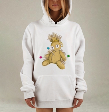 Вуду кукла с булавками символическая боль и месть - enzashop