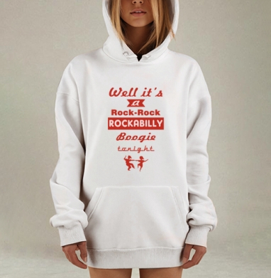 РокабиллиБуги, Hoodie Mjhigh Dig, оверсайз, утепленная