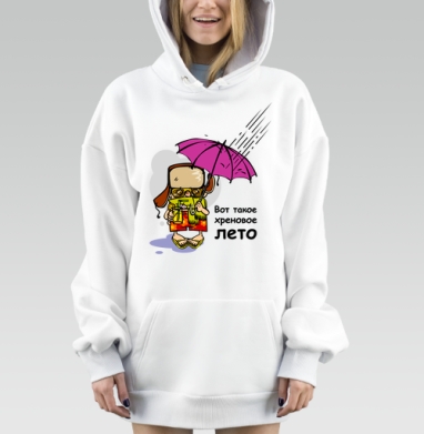 summer / Лето, Hoodie Mjhigh Dig, оверсайз, утепленная