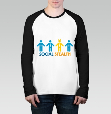 Social Stealth / Социальный стелс - Магазин футболок Max_Lunatic - Дизайнерские принты