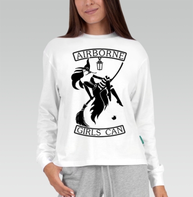 Airborne Girls: Сила свободы и магии - Магазин футболок Laren_Door - Дизайнерские принты