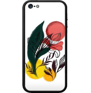 Абстрактный ботанический экспрессионизм - Бампер на iPhone 5, 5S, страница 9