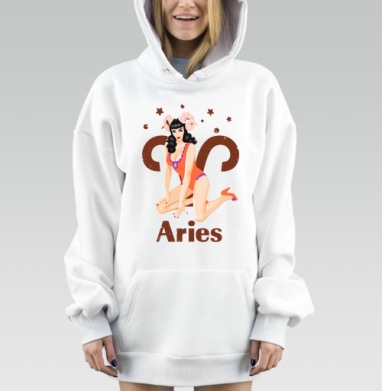 Пинап девушка Овен в ретро стиле Aries - AnnaRuz