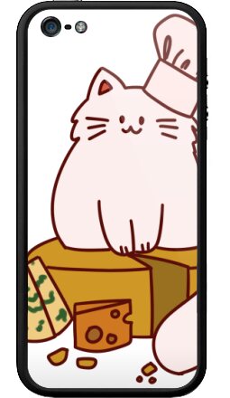 Кот-повар на сырном троне с баночкой КОТОРГЕТИК - Бампер на iPhone 5, 5S, страница 6