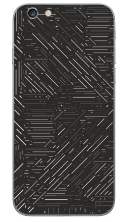 Абстракция из линий графит - Виниловые наклейки на iPhone 6, 6s - купить в Москве, страница 6