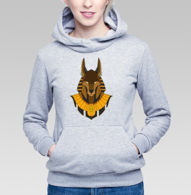 Бог Анубис в египетском наряде с собакой мордой - shyrikaishop
