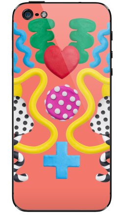 Пластилин - Виниловые наклейки на iPhone 5 - купить в Москве, страница 6