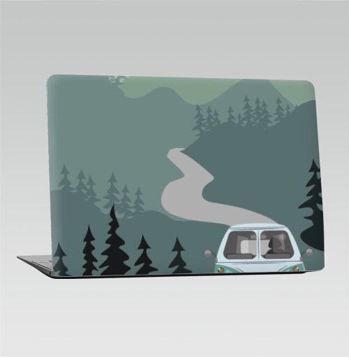 Путешествие автомобиля - Наклейки на 2010-2017 – Macbook Air, страница 6