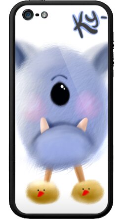 Милый пушистый монстр в тапочках-уточках Ky-Ky - Бампер на iPhone 5, 5S, страница 5