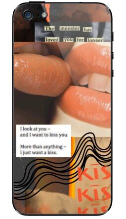 Коллаж губы - Виниловые наклейки на iPhone 5 - купить в Москве, страница 4