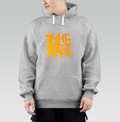 Оранжевый текстовый арт с силуэтом женщины крысиная леди, Толстовка Mjhigh–Mel, утепленная