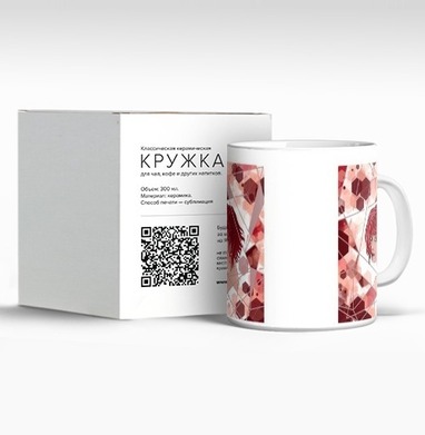 Фотография футболки Девушка персиковый