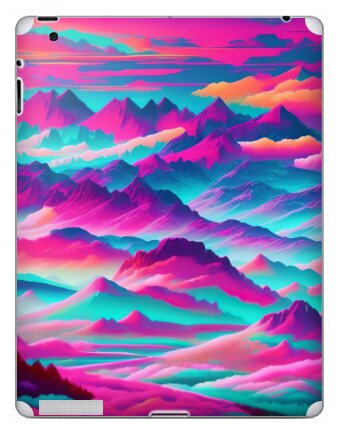 Красочные горы - Наклейки на iPad, страница 4