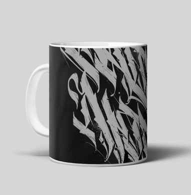 Городская каллиграфия с абстракцией urban art граффити - Одежда с авторскими принтами