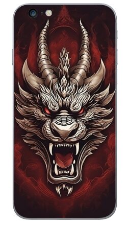 Голова дракона в яростном рыке – символ мощи и силы - Виниловые наклейки на iPhone 6 plus - купить в Москве, страница 3